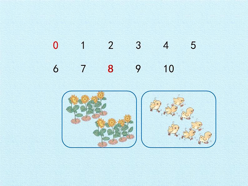 一年级上册数学一 快乐的校园——10以内数的认识  复习课件  青岛版（五四制）第4页