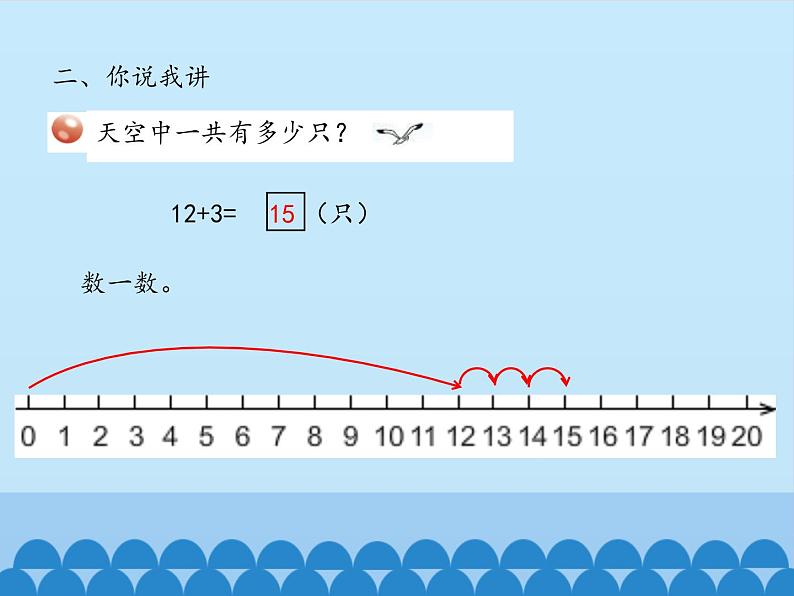 一年级上册数学海鸥回来了——11—20各数的认识-第二课时_课件1  青岛版（五四制）第4页