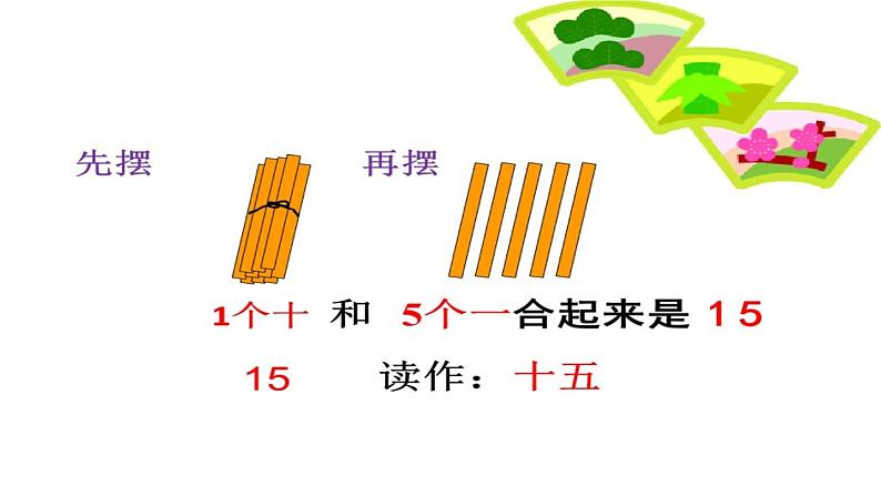 一年级上册数学11~20各数的认识 课件  青岛版（五四制）第7页