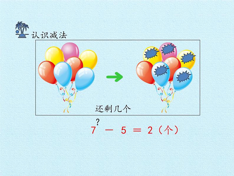 一年级上册数学三 走近花果山——10以内数的加减法 复习课件  青岛版（五四制）第4页