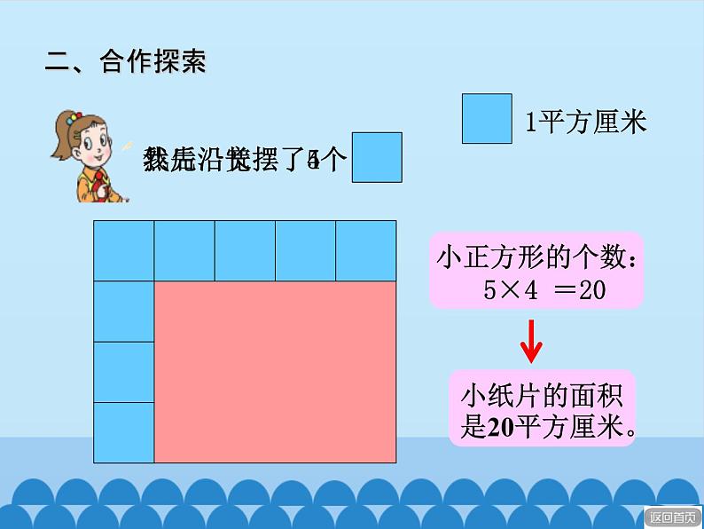 三年级上册数学 我家买新房子了——长方形和正方形的面积-第二课时_课件1 青岛版（五四制）第6页