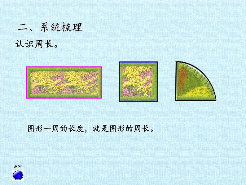 三年级上册数学 五 美化校园——图形的周长 复习课件 青岛版（五四制）04