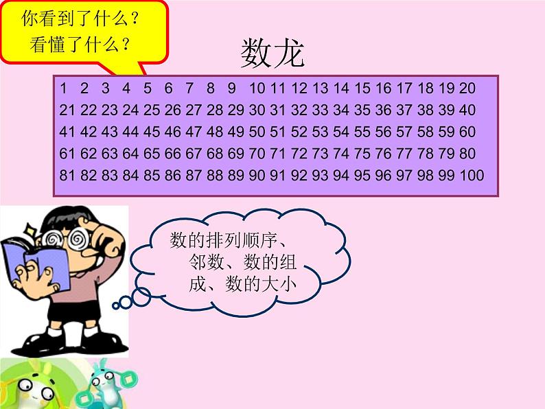 【沪教版】一年级下册 数龙——百的数列ppt05