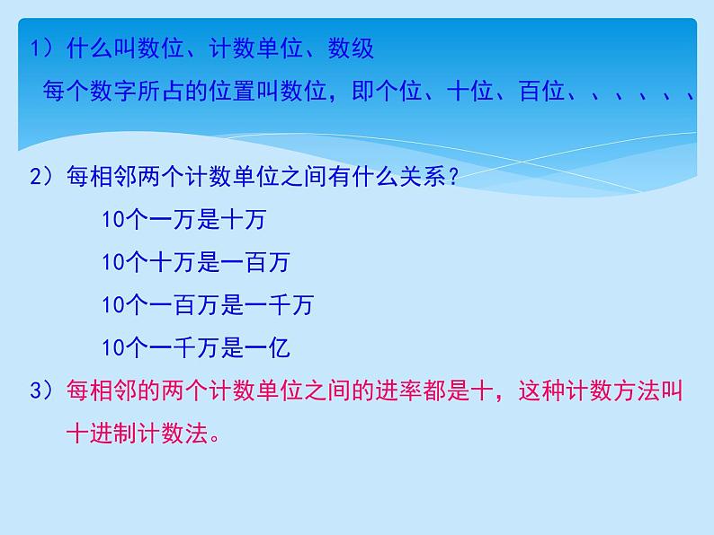 人教版数学四年级上册总复习课件第6页