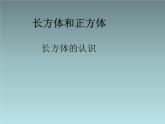 人教版数学五年级下册长方体的认识课件