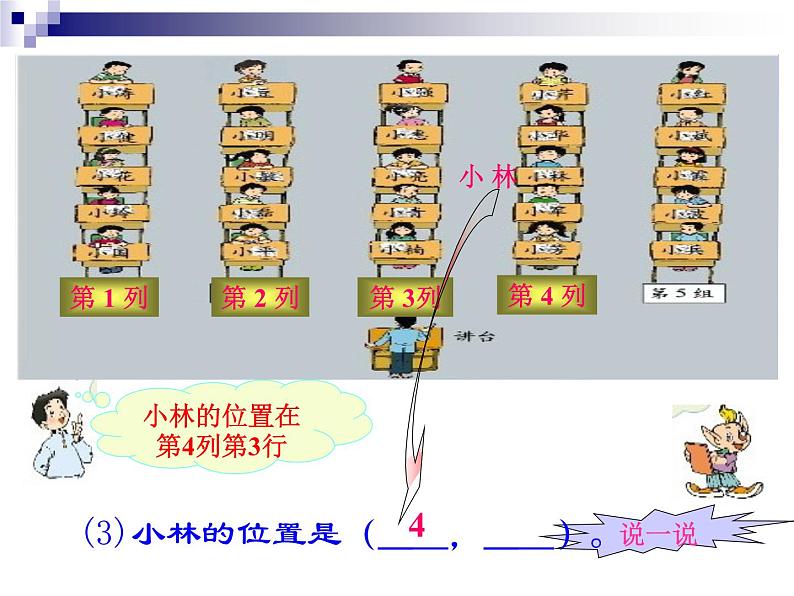 人教版六年级数学上册《位置》PPT课件07