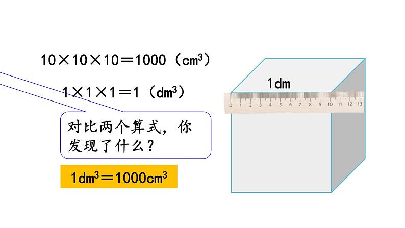 人教版  数学  五年级  下册 3.3.5 体积单位间的进率课件PPT第6页