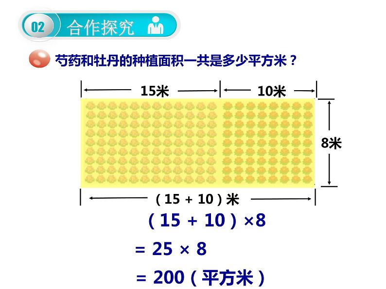 四年级上册数学 三《乘法分配律》课件 青岛版（五四制）第5页