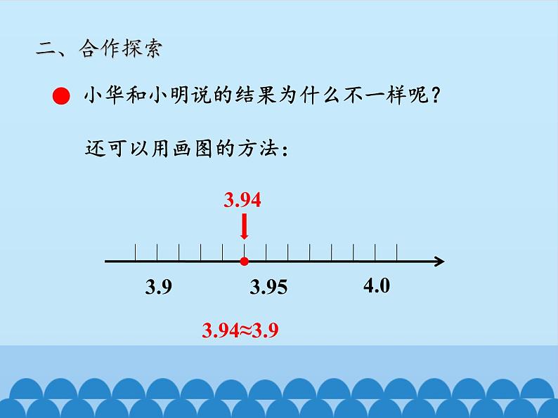 四年级上册数学 五 动物世界——小数的意义和性质-求近似数_课件 青岛版（五四制）第6页