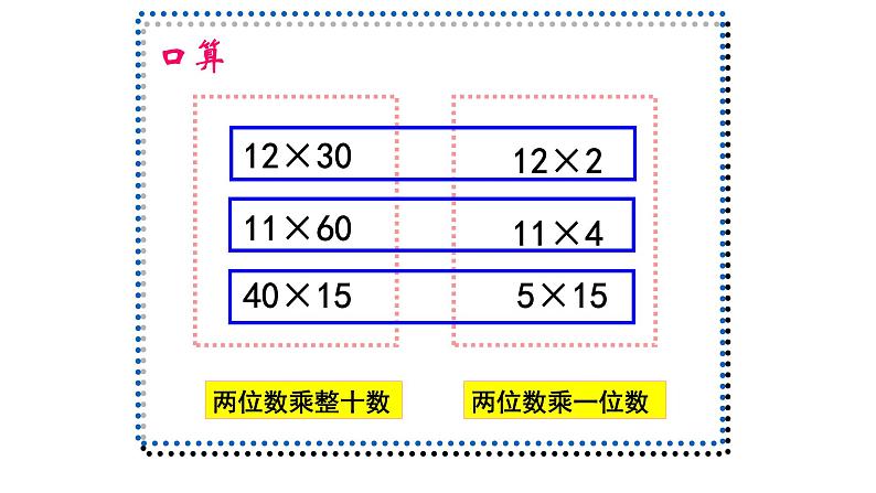 三年级下册数学课件-2.3  两位数与两位数相乘 ▏沪教版01