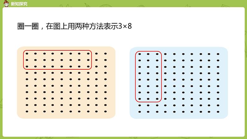 北师大版二年级数学上册 第三单元 第3课时 有多少点子 课件第6页