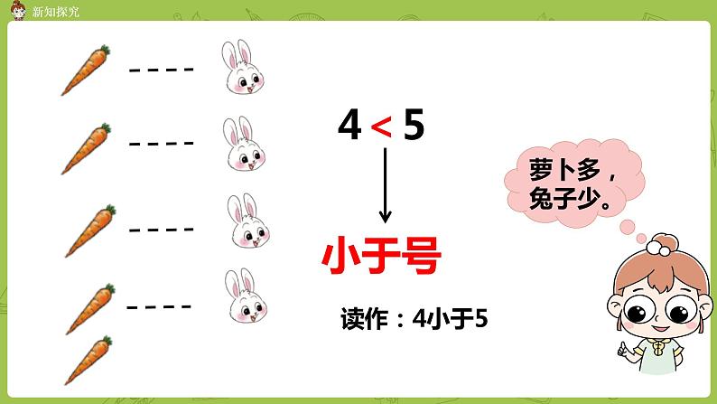 北师大版一年级数学上册 第一单元 动物乐园 课件第8页