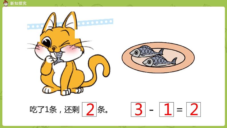 北师大版一年级数学上册 第三单元 可爱的小猫 课件第5页