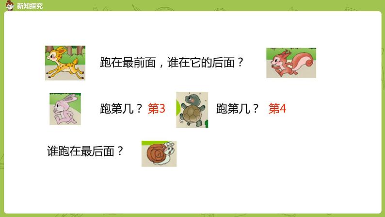 北师大版一年级数学上册 第五单元 前后 课件第5页