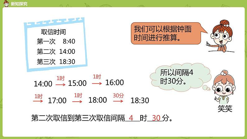 北师大版三年级数学上册 7.3年月日 一天的时间 课件07