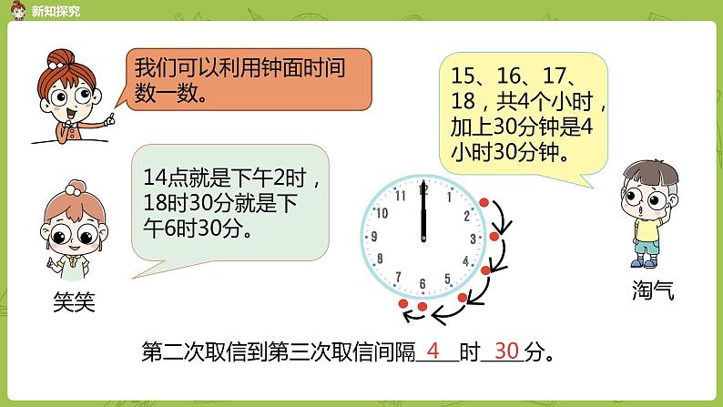 北师大版三年级数学上册 7.3年月日 一天的时间 课件08