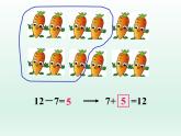 二年级数学上册9.退位减法（二）_课件 浙教版