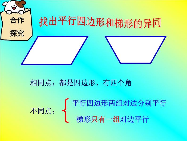 四年级下册数学教案-7.8梯形的认识丨苏教版课件PPT第7页