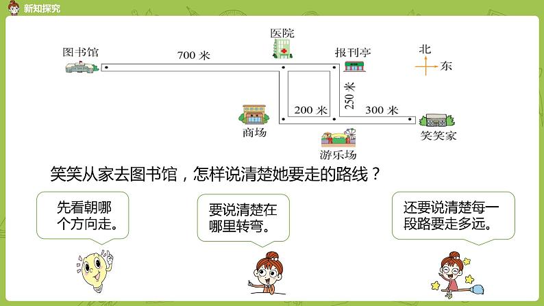 北师大版四年级数学上册 5.1去图书馆 课件04