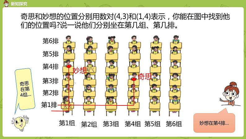 北师大版四年级数学上册 5.2确定位置（2）课件第5页