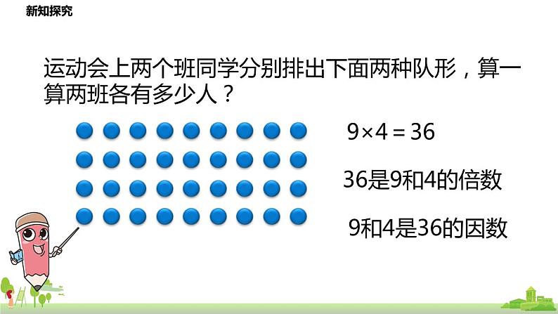 北师大数学五年级上册 3.1《倍数与因数》PPT课件04