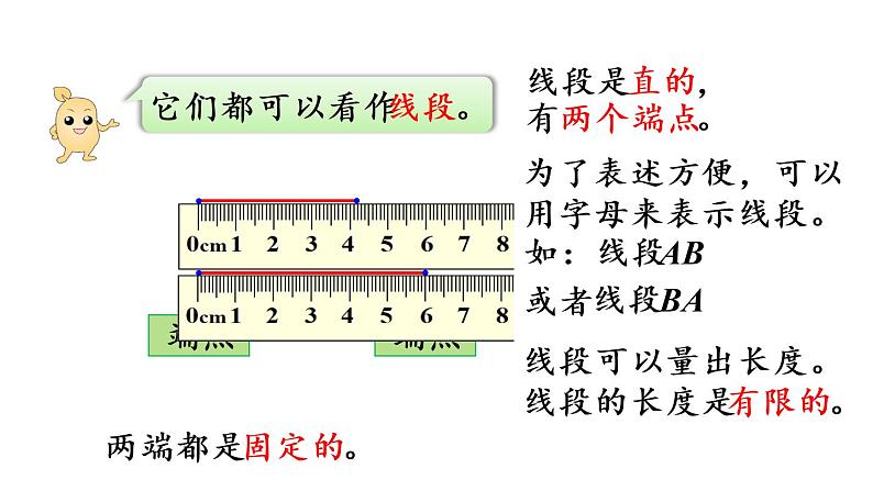 四年级上册数学课件-3 角的度量第1课时  线段、直线、射线和角人教版07