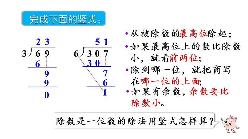 四年级上册数学课件-6 除数是两位数的除法2. 笔算除法第1课时  除数是整十数的笔算人教版第5页