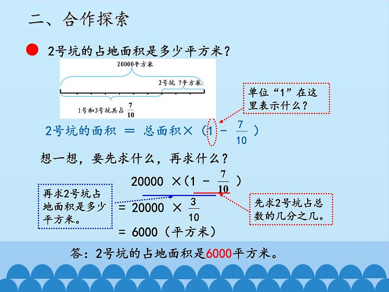 五年级数学上册 八 中国的世界遗产——分数四则混合运算-第二课时_课件1 青岛版（五四制）第6页