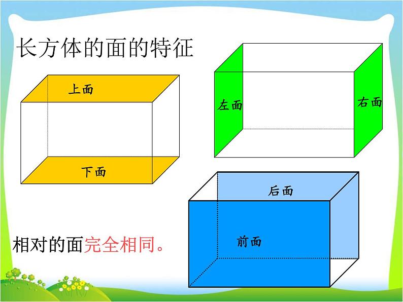 五年级数学上册 三 长方体的认识课件 青岛版（五四制）第6页