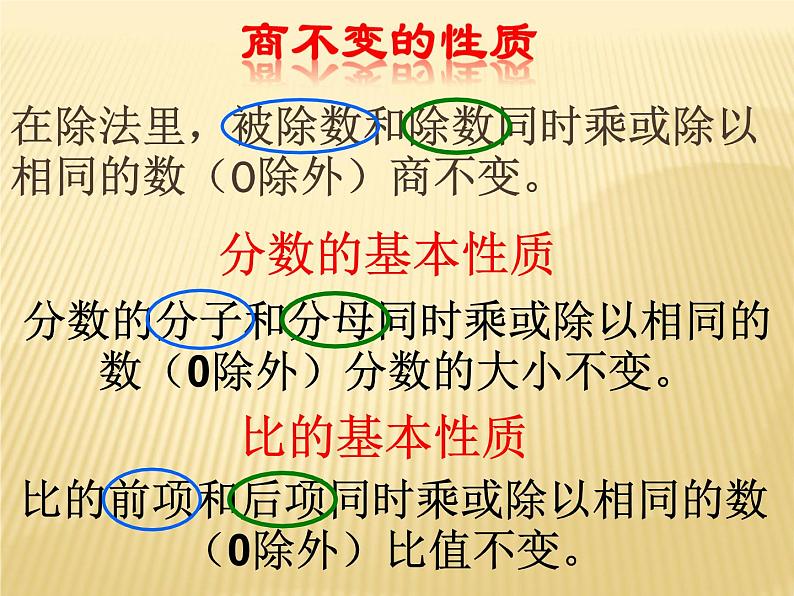 五年级数学上册 七 回顾整理分数乘除法和比的关系课件 青岛版（五四制）第3页