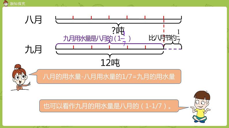 北师大版六年级数学上册 第二单元分数混合运算（三）第5课时 课件第5页