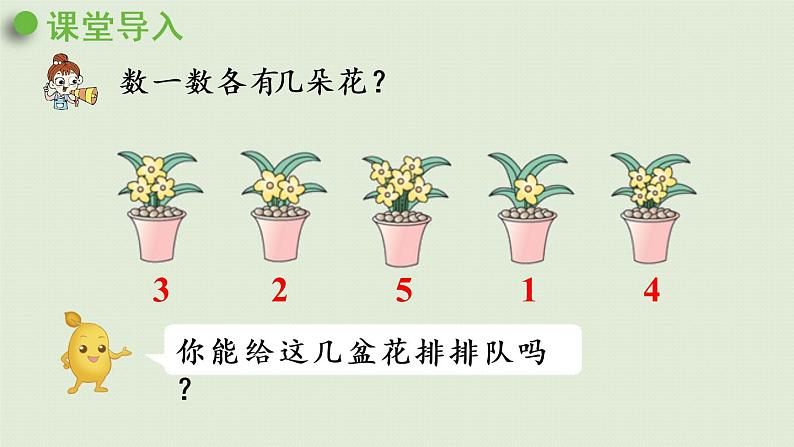 人教版一年级数学上册 3 1~5的认识和加减法 第3课时  第几 课件第4页