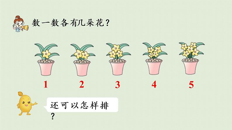 人教版一年级数学上册 3 1~5的认识和加减法 第3课时  第几 课件第5页