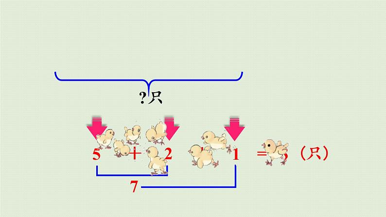 人教版一年级数学上册 5 6~10的认识和加减法 第12课时  连加、连减 课件第8页