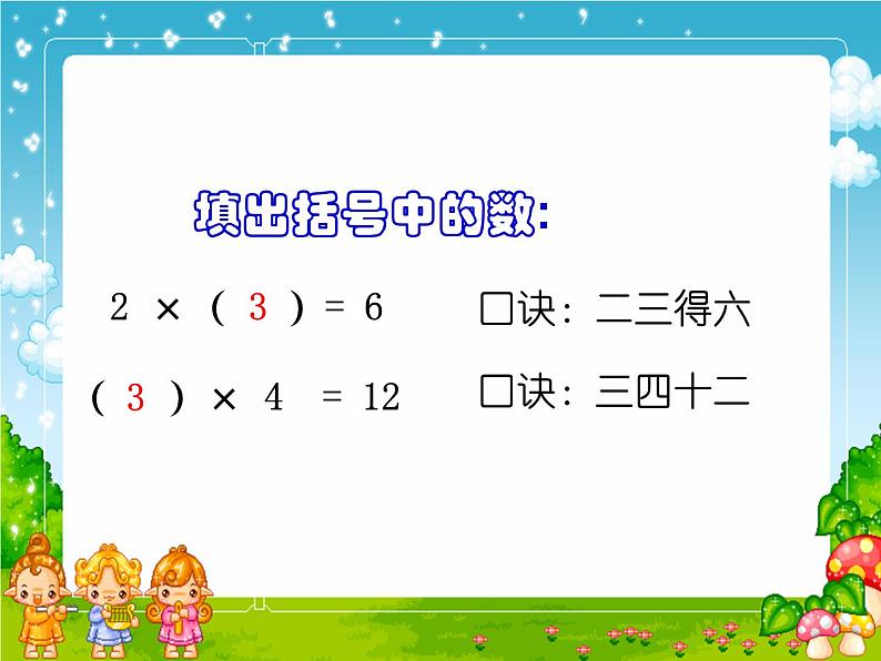 苏教版二年级上册数学四 表内除法（一）_ 用1-6的乘法口诀求商课件03