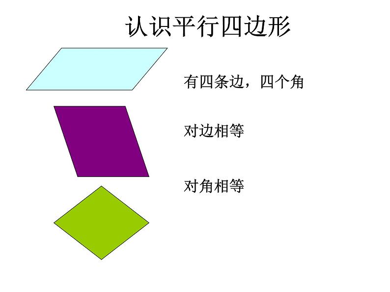 苏教版二年级上册数学二 平行四边形的初步认识_课件1第8页