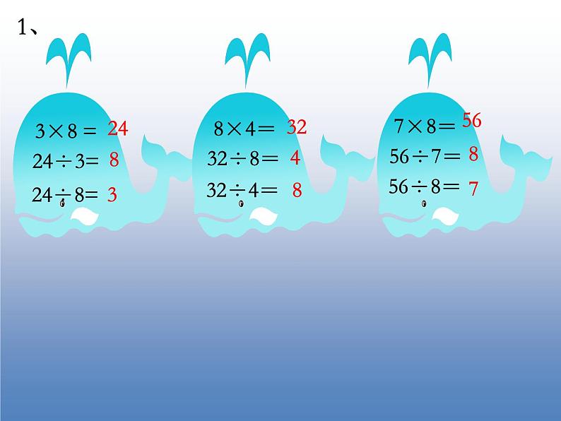 苏教版二年级上册数学六 表内乘法和表内除法（二）_用8的乘法口诀求商课件04