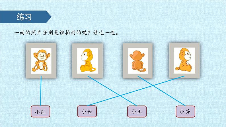 苏教版二年级上册数学第7单元  观察物体 复习课件第5页