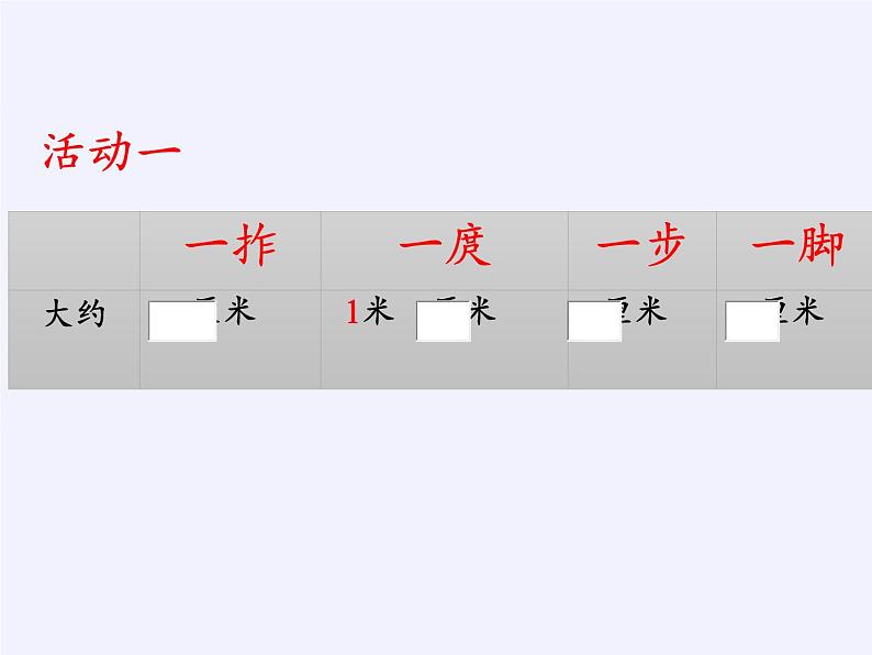 苏教版小学数学二年级上册 ● 我们身体上的“尺”(6)课件第6页