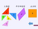 蘇教版小學(xué)數(shù)學(xué)二年級(jí)上冊(cè) ● 有趣的七巧板(7)課件