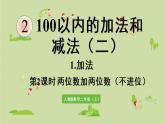 人教版二年级数学上册 2.1.2 两位数加两位数（不进位）课件