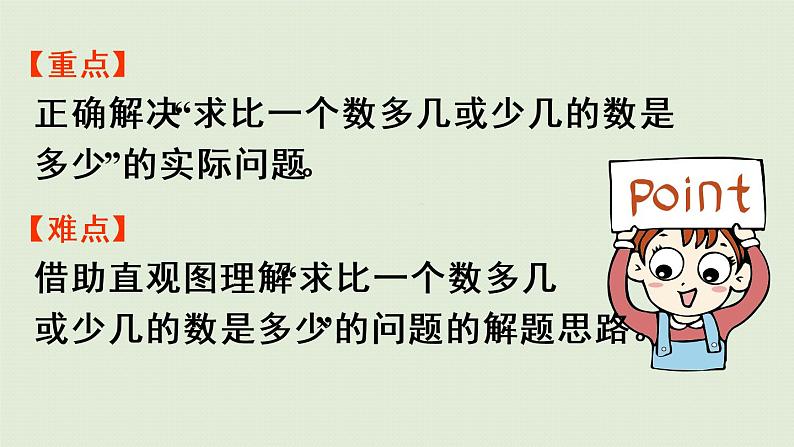 人教版二年级数学上册 2.2.3 求比一个数多几或少几的数 课件03