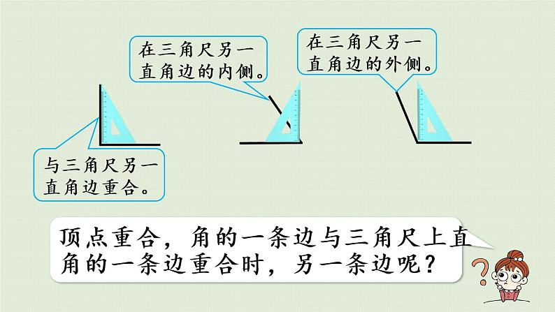 人教版二年级数学上册 3.3 认识锐角和钝角 课件第6页