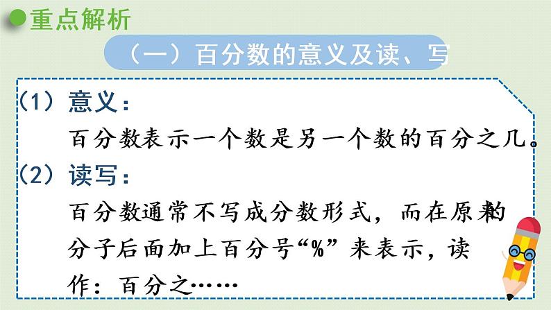 人教版六年级数学上册 9 总复习  第3课时   百分数 课件03