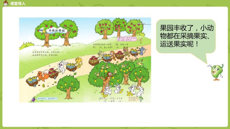 苏教版一年级数学上册 第8单元 综合实践《丰收的果园》课件03