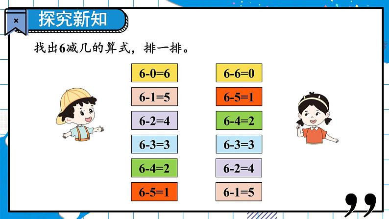 一年级上册数学课件-3.11 做个减法表 北师大版  15张第3页