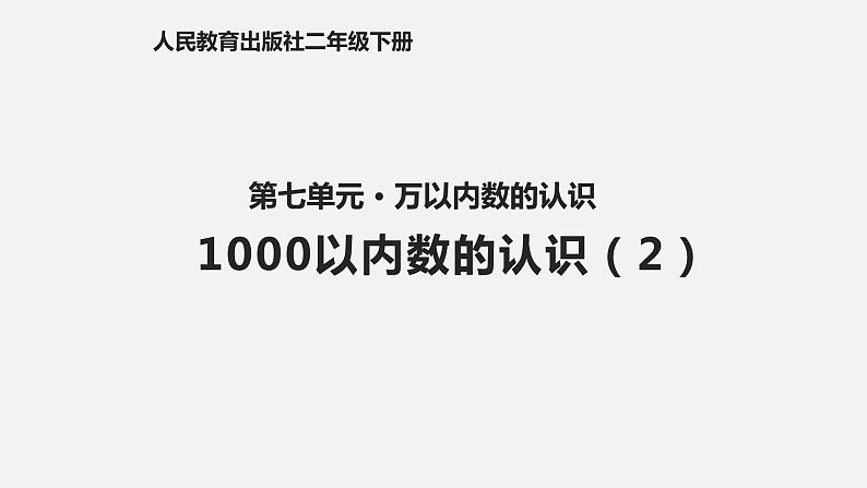 7.2  1000以内数的认识（2）课件PPT01