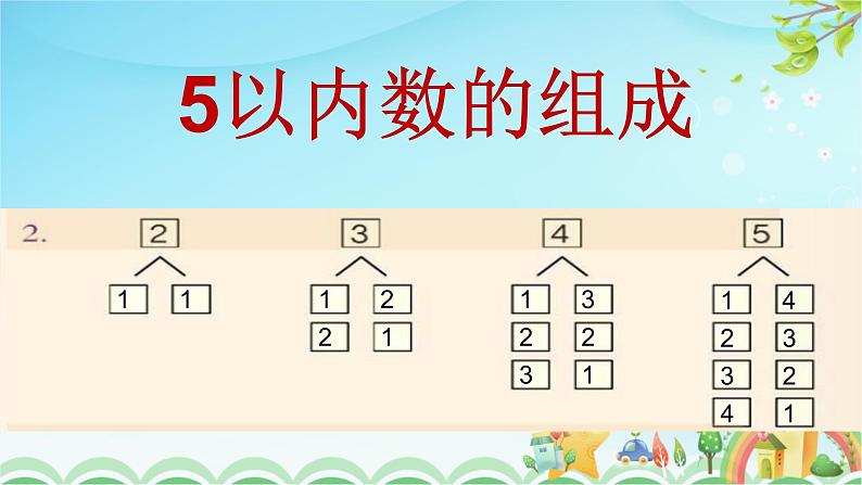 人教版一年级数学上册 3.11整理与复习【课件】第5页