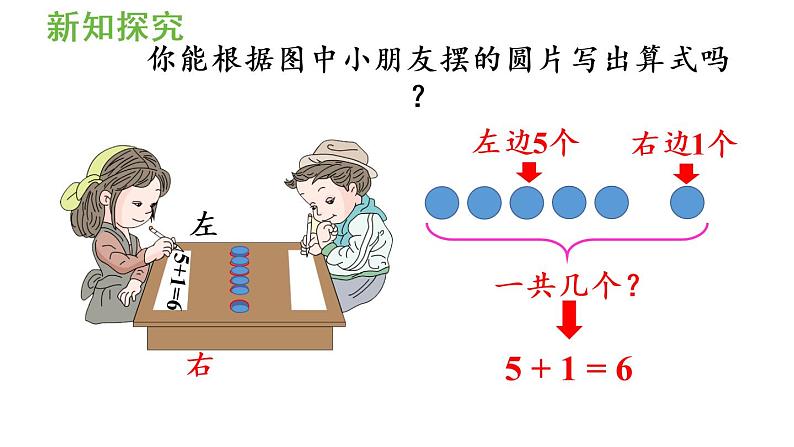 一年级上册数学课件-5  6_10的认识和加减法第3课时  6、7的加减法人教版第6页