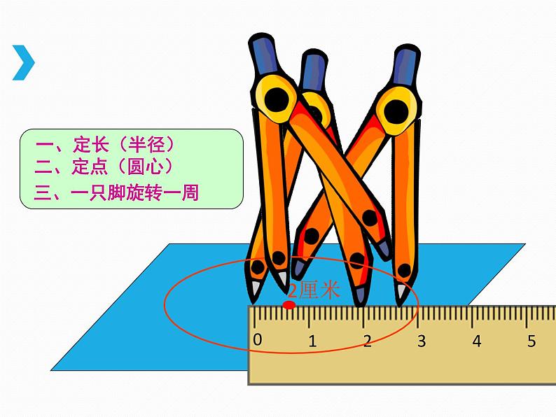 2021-2022学年人教版六年级数学上册课件-5.1圆的认识05